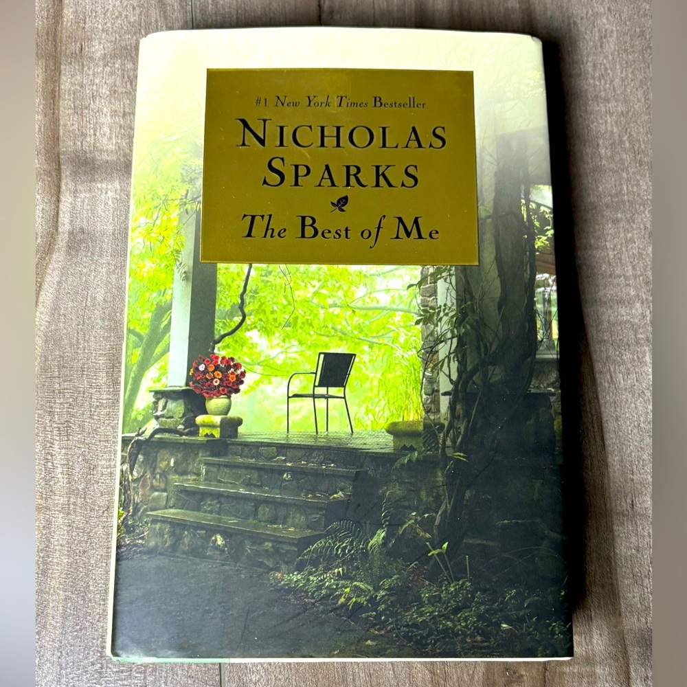 Nicholas Sparks 'The Best of Me' Hardcover Book